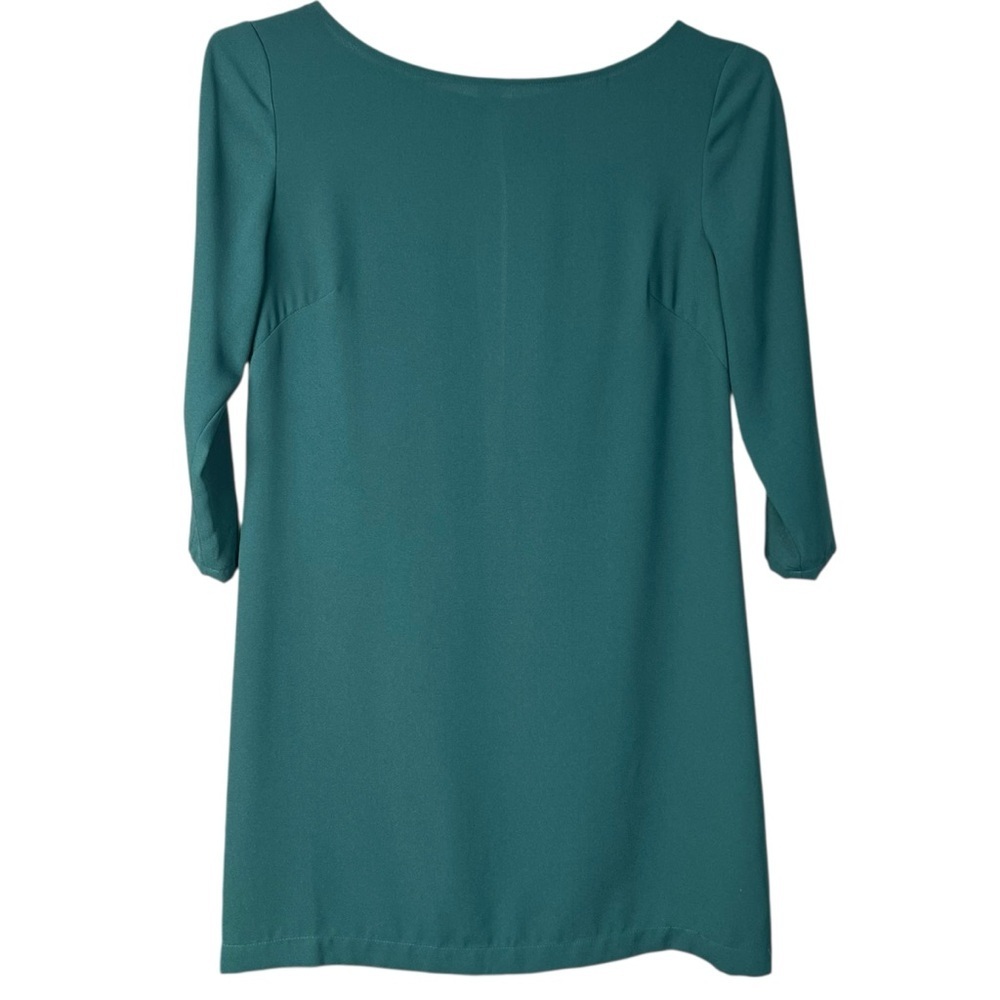 Leith Emerald Green 3/4 Sleeve Women’s Dress Size XS